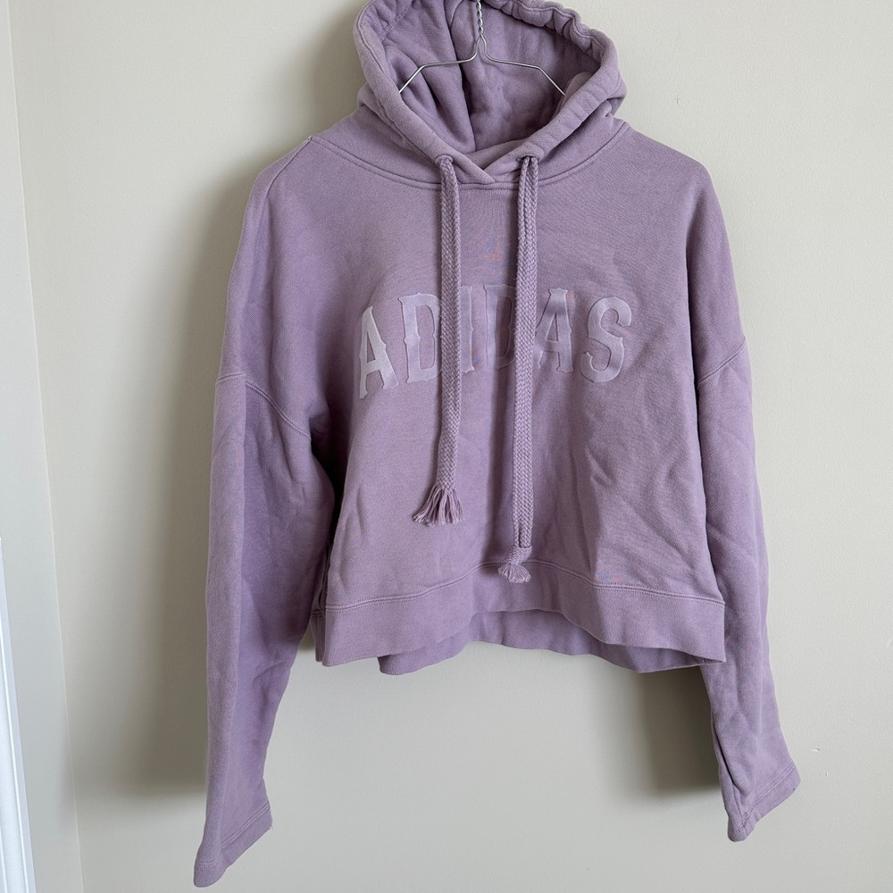 Adidas cropped hoodie
